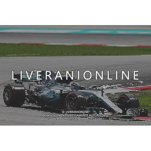 Valtteri Bottas (FIN) Mercedes AMG F1 W08. 30.09.2017. Formula 1 World Championship, Rd 15, Malaysian Grand Prix, Sepang, Malaysia, Saturday. - www.xpbimages.com, EMail: requests@xpbimages.com - copy of publication required for printed pictures. Every used picture is fee-liable. Â© Copyright: Moy / XPB Images/Ag. Aldo Liverani s.a.s./ONLY ITALY