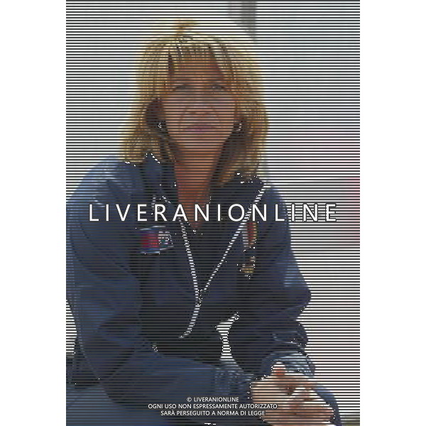 genova 13/04/2005 calcio femminile amichevole Italia-Danimarca nella foto morace carolina allenatore della nazionale femminile ag.aldo Liverani-Venezia