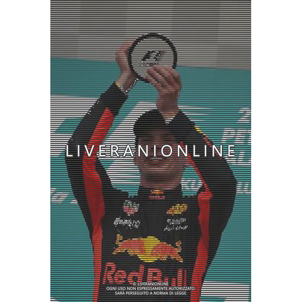 1st place Max Verstappen (NLD) Red Bull Racing. 01.10.2017. Formula 1 World Championship, Rd 15, Malaysian Grand Prix, Sepang, Malaysia, Sunday. AG ALDO LIVERANI SAS ONLY ITALY