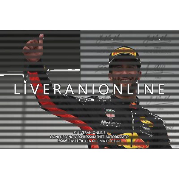 3rd place Daniel Ricciardo (AUS) Red Bull Racing. 01.10.2017. Formula 1 World Championship, Rd 15, Malaysian Grand Prix, Sepang, Malaysia, Sunday. AG ALDO LIVERANI SAS ONLY ITALY