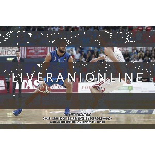 Lega Basket serie A 01/10/2017 V L Pallacanestro Pesaro - Germani Basket Brescia nella foto: Vitali Luca Ceron Marco ©Claudio Zamagni/Agenzia Aldo Liverani Vitali Luca Ceron Marco during basketball match between V L Pallacanestro Pesaro and Gremani Basket Brescia at Adriatic Arena in Pesaro on October 1 2017 photo credit by Claudio Zamagni/Aldo Liverani Photo Agency