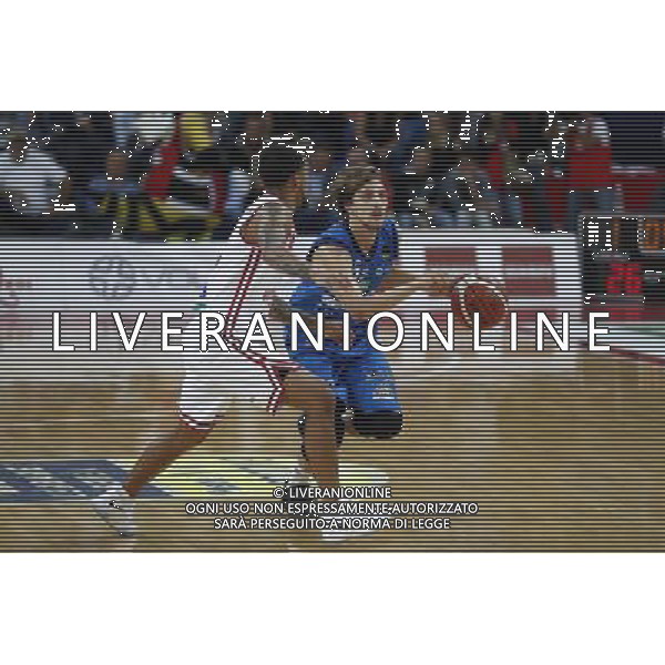 Lega Basket serie A 01/10/2017 V L Pallacanestro Pesaro - Germani Basket Brescia nella foto: Dallas Moore Traini Andrea ©Claudio Zamagni/Agenzia Aldo Liverani Dallas Moore Traini Andrea during basketball match between V L Pallacanestro Pesaro and Gremani Basket Brescia at Adriatic Arena in Pesaro on October 1 2017 photo credit by Claudio Zamagni/Aldo Liverani Photo Agency