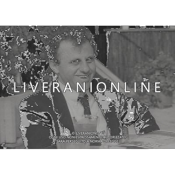 MILANO OTTOBRE 1987 TERRAZZA MARTINI CONFERENZA STAMPA FRATELLI ABBAGNALE NELLA FOTO GIUSEPPE DI CAPUA TIMONIERE AG ALDO LIVERANI SAS