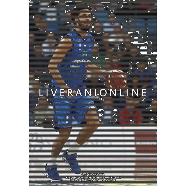 Lega Basket serie A 01/10/2017 V L Pallacanestro Pesaro - Germani Basket Brescia nella foto: Vitali Luca ©Claudio Zamagni/Agenzia Aldo Liverani Vitali Luca during basketball match between V L Pallacanestro Pesaro and Gremani Basket Brescia at Adriatic Arena in Pesaro on October 1 2017 photo credit by Claudio Zamagni/Aldo Liverani Photo Agency