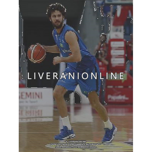 Lega Basket serie A 01/10/2017 V L Pallacanestro Pesaro - Germani Basket Brescia nella foto: Vitali Luca ©Claudio Zamagni/Agenzia Aldo Liverani Vitali Luca during basketball match between V L Pallacanestro Pesaro and Gremani Basket Brescia at Adriatic Arena in Pesaro on October 1 2017 photo credit by Claudio Zamagni/Aldo Liverani Photo Agency