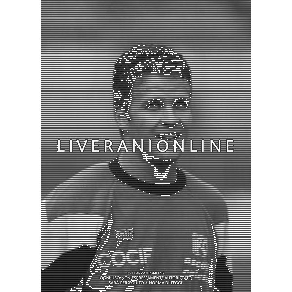 OLIVER BIERHOFF CON LA MAGLIA DELL\'ASCOLI CAMPIONATO CALCIO SERIE B 1993/1994 © ARCHIVIO / AGENZIA ALDO LIVERANI SAS