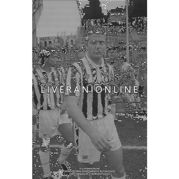 OLIVER BIERHOFF CON LA MAGLIA DELL\'ASCOLI CAMPIONATO CALCIO SERIE B 1993/1994 © ARCHIVIO / AGENZIA ALDO LIVERANI SAS