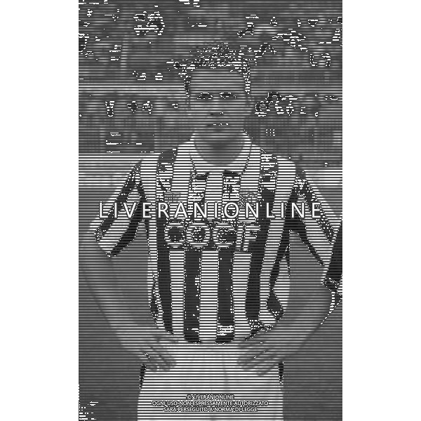 OLIVER BIERHOFF CON LA MAGLIA DELL\'ASCOLI CAMPIONATO CALCIO SERIE B 1993/1994 © ARCHIVIO / AGENZIA ALDO LIVERANI SAS