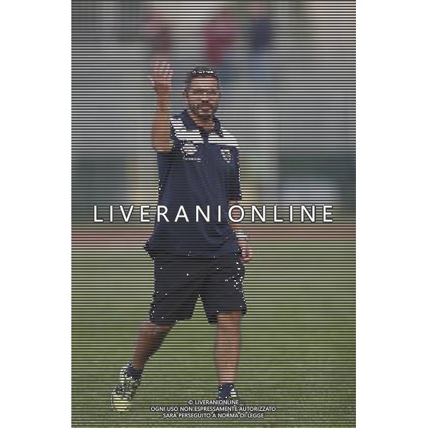 Santarcangelo - Reggiana Campionato di calcio serie C girone B 04/10/2017 nella foto: Allenatore Massimiliano La Rosa ©Claudio Zamagni/Agenzia Aldo Liverani 
