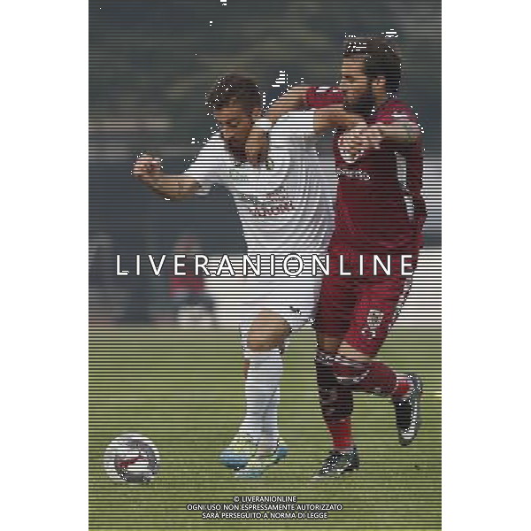 Santarcangelo - Reggiana Campionato di calcio serie C girone B 04/10/2017 nella foto: Sarli Luigi Toninelli Dario ©Claudio Zamagni/Agenzia Aldo Liverani 