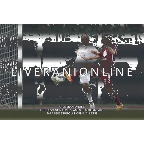 Santarcangelo - Reggiana Campionato di calcio serie C girone B 04/10/2017 nella foto: Altinier Cristian Briganti Marco ©Claudio Zamagni/Agenzia Aldo Liverani 