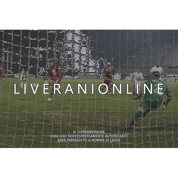 Santarcangelo - Reggiana Campionato di calcio serie C girone B 04/10/2017 nella foto: goal Altinier Cristian Â©Claudio Zamagni/Agenzia Aldo Liverani 