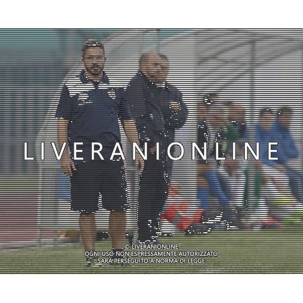 Santarcangelo - Reggiana Campionato di calcio serie C girone B 04/10/2017 nella foto: Allenatore Massimiliano La Rosa ©Claudio Zamagni/Agenzia Aldo Liverani 