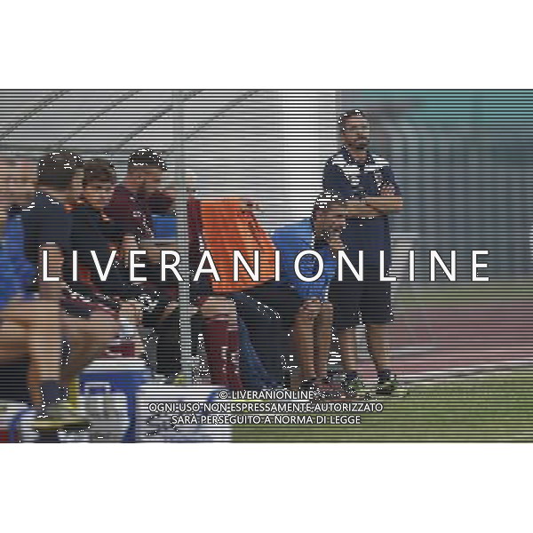 Santarcangelo - Reggiana Campionato di calcio serie C girone B 04/10/2017 nella foto: Allenatore Massimiliano La Rosa ©Claudio Zamagni/Agenzia Aldo Liverani 