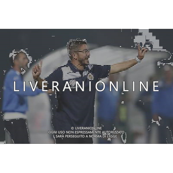 Santarcangelo - Reggiana Campionato di calcio serie C girone B 04/10/2017 nella foto: Allenatore Massimiliano La Rosa ©Claudio Zamagni/Agenzia Aldo Liverani 