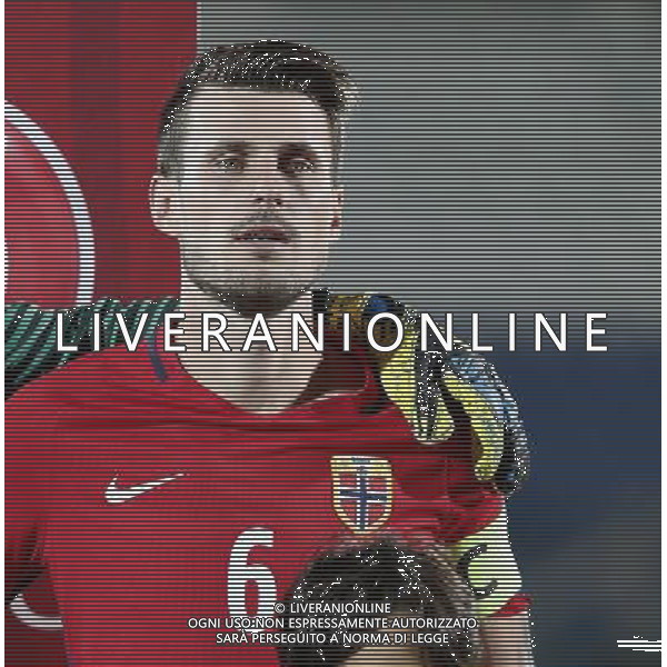 San Marino - Norvegia 05/10/2017 Qualificazioni europee per i mondiali FIFA 2018 nella foto: Havard Nordteil ©Claudio Zamagni/Agenzia Aldo Liverani Havard Nordteil during European Qualifiers FIFA World Cup 2018 international soccer match group C between San Marino and Norway at San Marino Olympic Stadium on October 5 2017 photo credit by Claudio Zamagni/Aldo Liverani Photo Agency