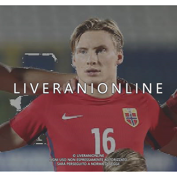 San Marino - Norvegia 05/10/2017 Qualificazioni europee per i mondiali FIFA 2018 nella foto: Jonas Svensson ©Claudio Zamagni/Agenzia Aldo Liverani Jonas Svensson during European Qualifiers FIFA World Cup 2018 international soccer match group C between San Marino and Norway at San Marino Olympic Stadium on October 5 2017 photo credit by Claudio Zamagni/Aldo Liverani Photo Agency