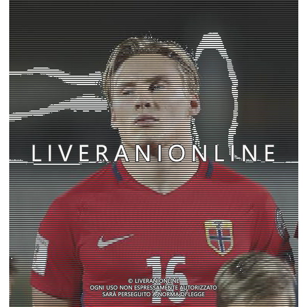 San Marino - Norvegia 05/10/2017 Qualificazioni europee per i mondiali FIFA 2018 nella foto: Jonas Svensson ©Claudio Zamagni/Agenzia Aldo Liverani Jonas Svensson during European Qualifiers FIFA World Cup 2018 international soccer match group C between San Marino and Norway at San Marino Olympic Stadium on October 5 2017 photo credit by Claudio Zamagni/Aldo Liverani Photo Agency