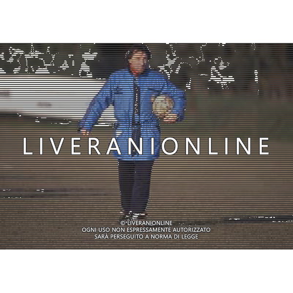 RETROSPETTIVA GIAMPIERO MARINI CALCIATORE NELLA FOTO GIAMPIERO MARINI ALLENATORE INTER AG ALDO LIVERANI SAS