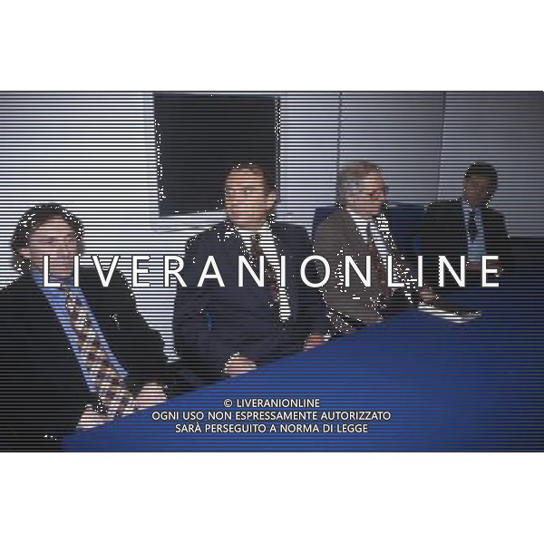 RETROSPETTIVA GIAMPIERO MARINI CALCIATORE NELLA FOTO GIAMPIERO MARINI ALLENATORE INTER CON ERNESTO PELLEGRINI AG ALDO LIVERANI SAS