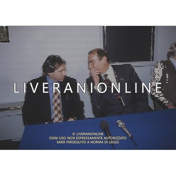 RETROSPETTIVA GIAMPIERO MARINI CALCIATORE NELLA FOTO GIAMPIERO MARINI ALLENATORE INTER CON ERNESTO PELLEGRINI AG ALDO LIVERANI SAS