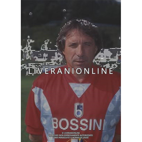 RETROSPETTIVA GIAMPIERO MARINI CALCIATORE NELLA FOTO GIAMPIERO MARINI ALLENATORE CREMONESE AG ALDO LIVERANI SAS