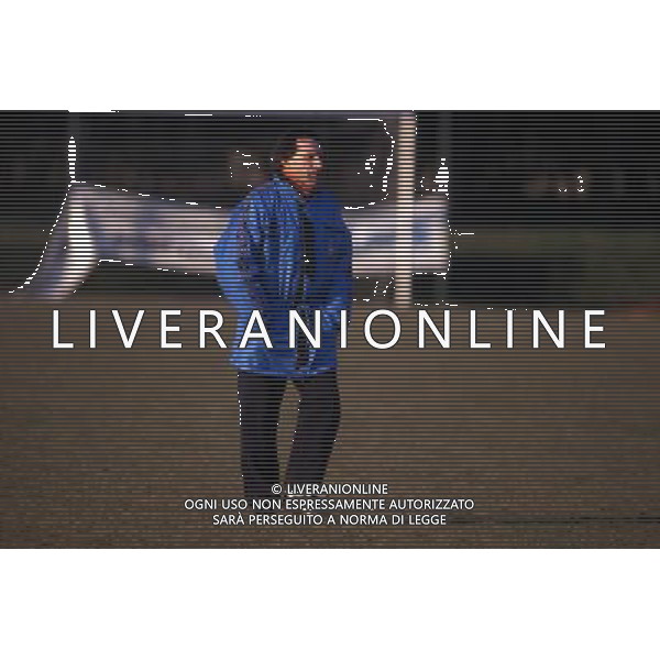 RETROSPETTIVA GIAMPIERO MARINI CALCIATORE NELLA FOTO GIAMPIERO MARINI ALLENATORE INTER AG ALDO LIVERANI SAS