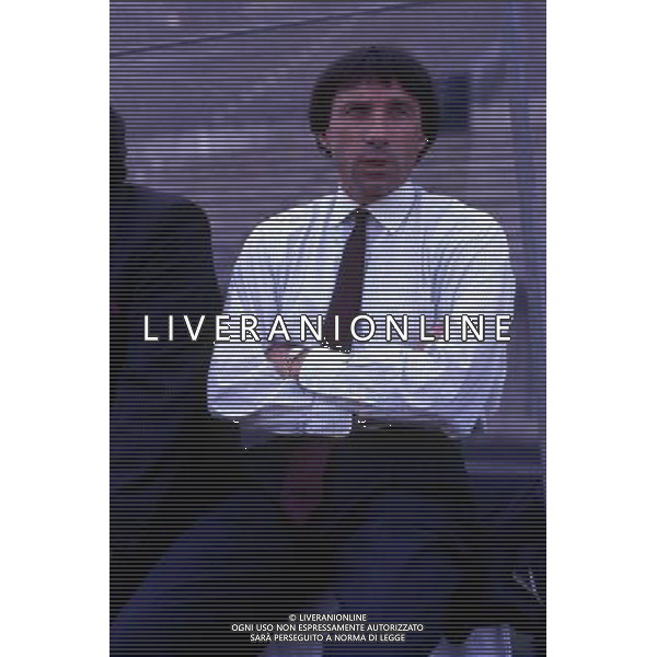 RETROSPETTIVA GIAMPIERO MARINI CALCIATORE NELLA FOTO GIAMPIERO MARINI ALLENATORE INTER AG ALDO LIVERANI SAS