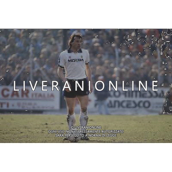 RETROSPETTIVA GIAMPIERO MARINI CALCIATORE NELLA FOTO GIAMPIERO MARINI CON LA MAGLIA DELL\'INTER AG ALDO LIVERANI SAS