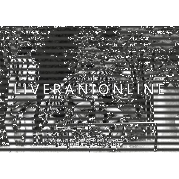 RETROSPETTIVA GIAMPIERO MARINI CALCIATORE NELLA FOTO GIAMPIERO MARINI CON LA MAGLIA DELL\'INTER AG ALDO LIVERANI SAS