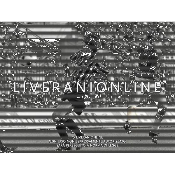 RETROSPETTIVA GIAMPIERO MARINI CALCIATORE NELLA FOTO GIAMPIERO MARINI CON LA MAGLIA DELL\'INTER AG ALDO LIVERANI SAS