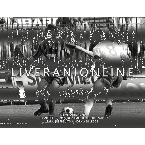 RETROSPETTIVA GIAMPIERO MARINI CALCIATORE NELLA FOTO GIAMPIERO MARINI CON LA MAGLIA DELL\'INTER AG ALDO LIVERANI SAS