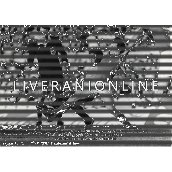 RETROSPETTIVA GIAMPIERO MARINI CALCIATORE NELLA FOTO GIAMPIERO MARINI CON LA MAGLIA DELLA NAZIONALE ITALIANA AG ALDO LIVERANI SAS