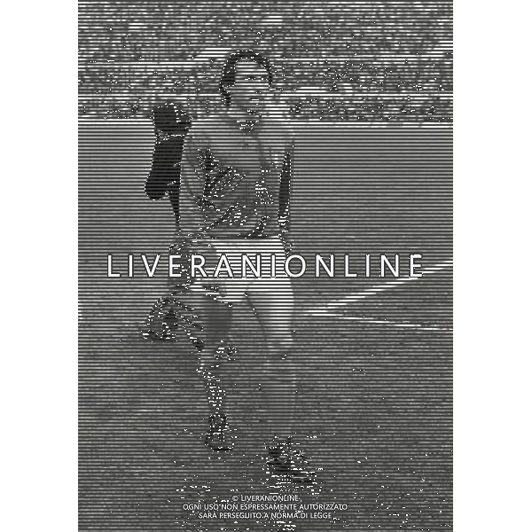 RETROSPETTIVA GIAMPIERO MARINI CALCIATORE NELLA FOTO GIAMPIERO MARINI CON LA MAGLIA DELLA NAZIONALE ITALIANA AG ALDO LIVERANI SAS