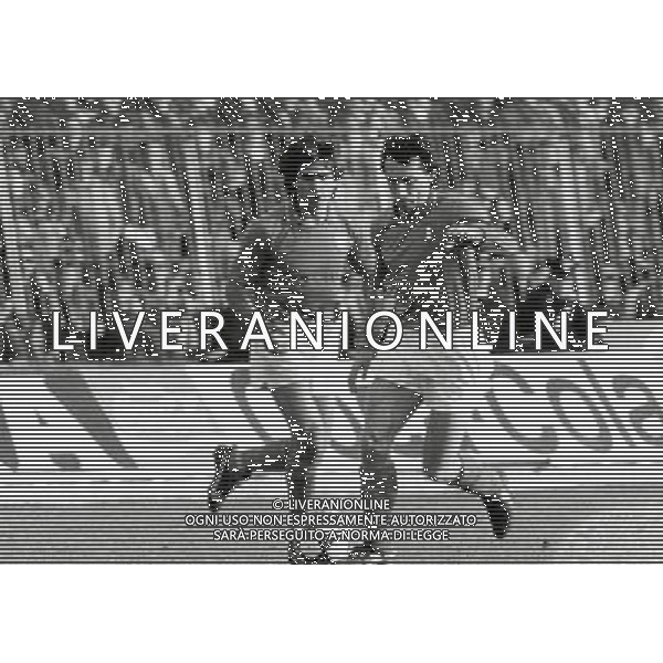 RETROSPETTIVA GIAMPIERO MARINI CALCIATORE NELLA FOTO GIAMPIERO MARINI CON LA MAGLIA DELLA NAZIONALE ITALIANA AG ALDO LIVERANI SAS