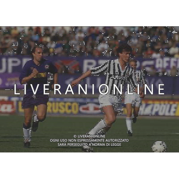 RETROSPETTIVA ALDO SERENA CALCIATORE NELLA FOTO ALDO SERENA CON LA MAGLIA DELLA JUVENTUS AG ALDO LIVERANI SAS