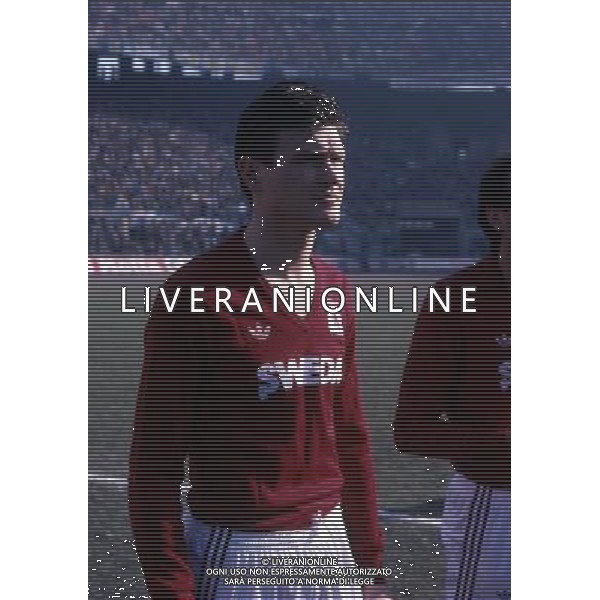 RETROSPETTIVA ALDO SERENA CALCIATORE NELLA FOTO ALDO SERENA CON LA MAGLIA DEL TORINO AG ALDO LIVERANI SAS