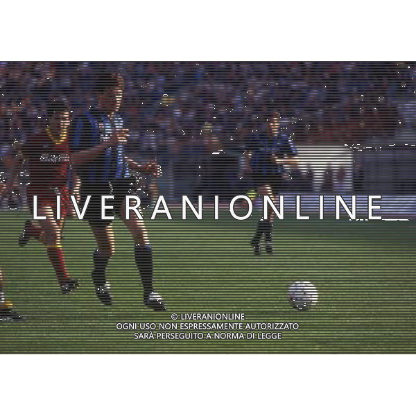 RETROSPETTIVA ALDO SERENA CALCIATORE NELLA FOTO ALDO SERENA CON LA MAGLIA DELL\'INTER AG ALDO LIVERANI SAS