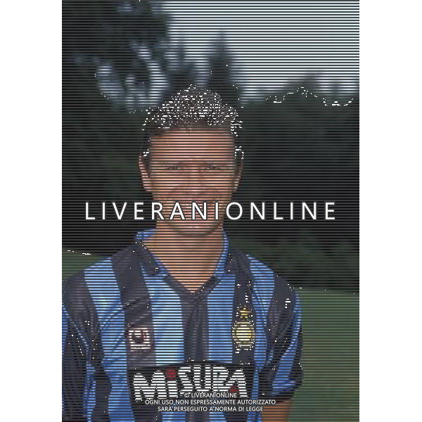 RETROSPETTIVA ALDO SERENA CALCIATORE NELLA FOTO ALDO SERENA CON LA MAGLIA DELL\'INTER AG ALDO LIVERANI SAS