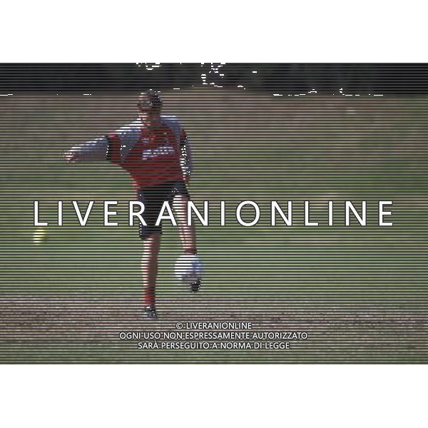 RETROSPETTIVA ALDO SERENA CALCIATORE NELLA FOTO ALDO SERENA AL MILAN AG ALDO LIVERANI SAS