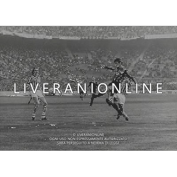 RETROSPETTIVA ALDO SERENA CALCIATORE NELLA FOTO ALDO SERENA CON LA MAGLIA DELL\'INTER AG ALDO LIVERANI SAS