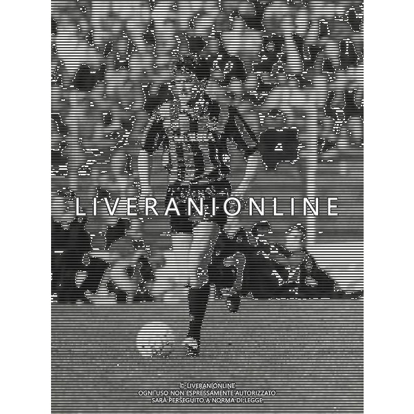 RETROSPETTIVA ALDO SERENA CALCIATORE NELLA FOTO ALDO SERENA CON LA MAGLIA DELL\'INTER AG ALDO LIVERANI SAS