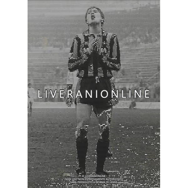 RETROSPETTIVA ALDO SERENA CALCIATORE NELLA FOTO ALDO SERENA CON LA MAGLIA DELL\'INTER AG ALDO LIVERANI SAS