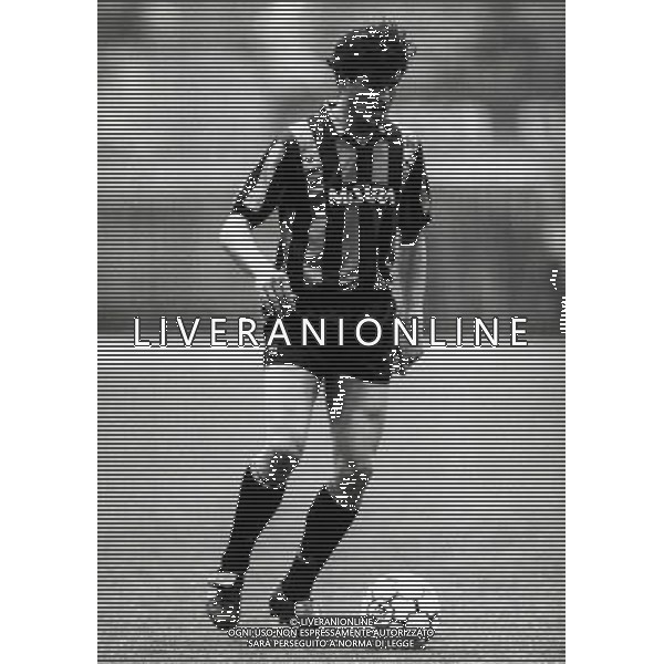 RETROSPETTIVA ALDO SERENA CALCIATORE NELLA FOTO ALDO SERENA CON LA MAGLIA DELL\'INTER AG ALDO LIVERANI SAS