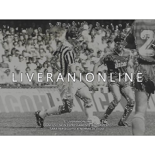 RETROSPETTIVA ALDO SERENA CALCIATORE NELLA FOTO ALDO SERENA CON LA MAGLIA DELLA JUVENTUS AG ALDO LIVERANI SAS