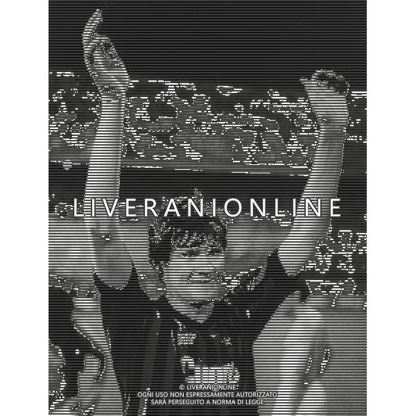 RETROSPETTIVA ALDO SERENA CALCIATORE NELLA FOTO ALDO SERENA AG ALDO LIVERANI SAS