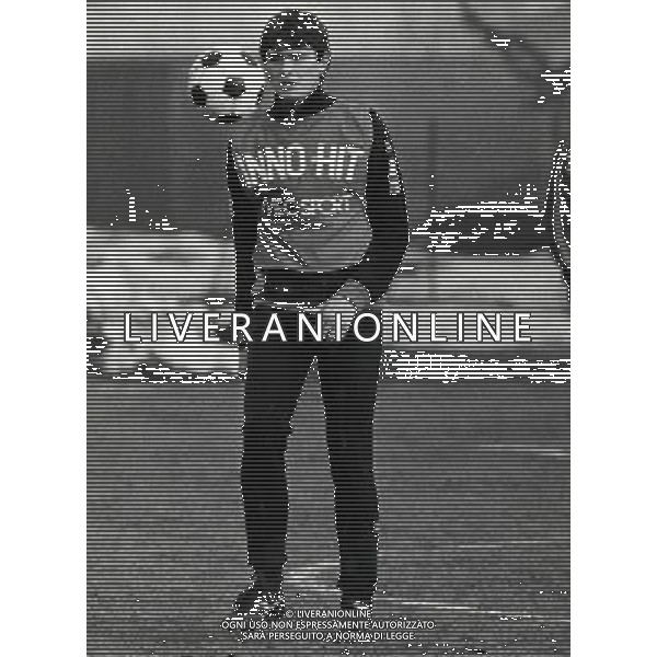 RETROSPETTIVA ALDO SERENA CALCIATORE NELLA FOTO ALDO SERENA CON LA MAGLIA DELL\'INTER AG ALDO LIVERANI SAS
