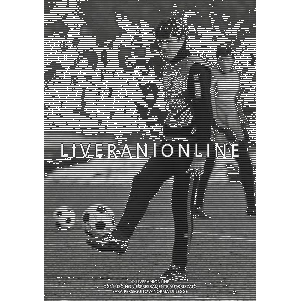 RETROSPETTIVA ALDO SERENA CALCIATORE NELLA FOTO ALDO SERENA CON LA MAGLIA DELL\'INTER AG ALDO LIVERANI SAS