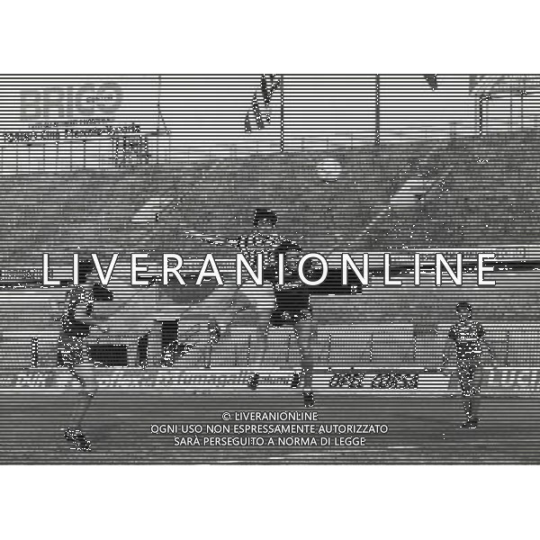 RETROSPETTIVA ALDO SERENA CALCIATORE NELLA FOTO ALDO SERENA CON LA MAGLIA DELLA JUVENTUS AG ALDO LIVERANI SAS