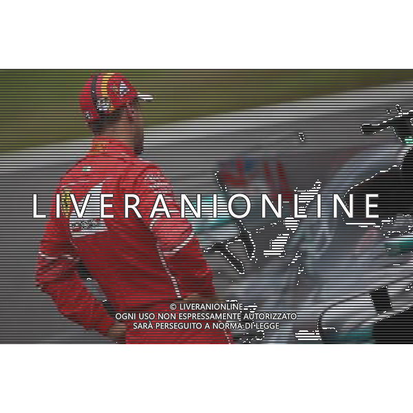 Sebastian Vettel (GER) Scuderia Ferrari 07.10.2017. Formula 1 World Championship, Rd 16, Japanese Grand Prix, Suzuka, Japan, Qualifying Day. / AGENZIA ALDO LIVERANI SAS - ITALY ONLY EDITORIAL USE ONLY - Prove Ufficiali Qualifiche Gp F1 Giappone - Suzuka 7 ottobre 2017